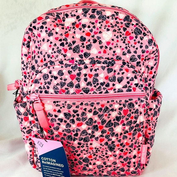Vera Bradley Handbags - ❤️Vera Bradley Small Backpack Love You Lots Valentines Day Pink Hearts
